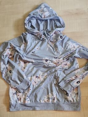 Large Floral Hoodie